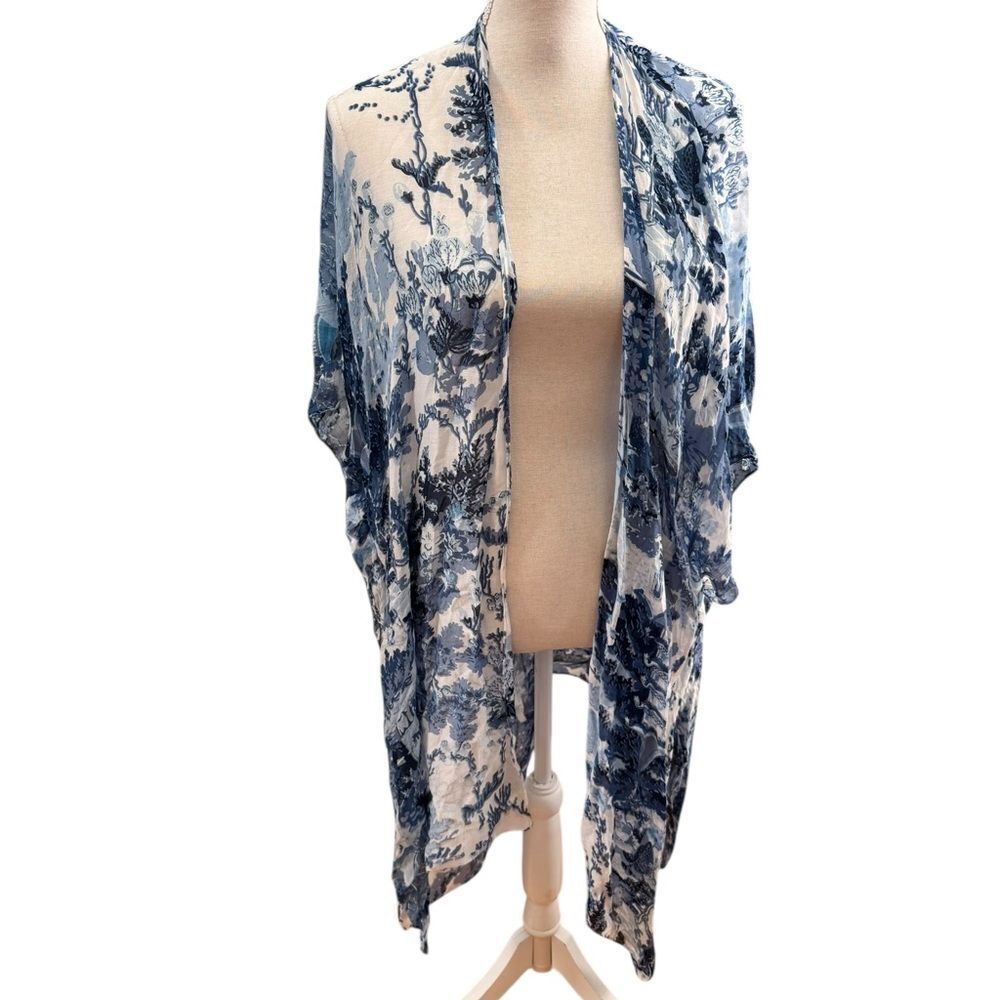 One Hundred Stars Kimono Asian Inspired One Size